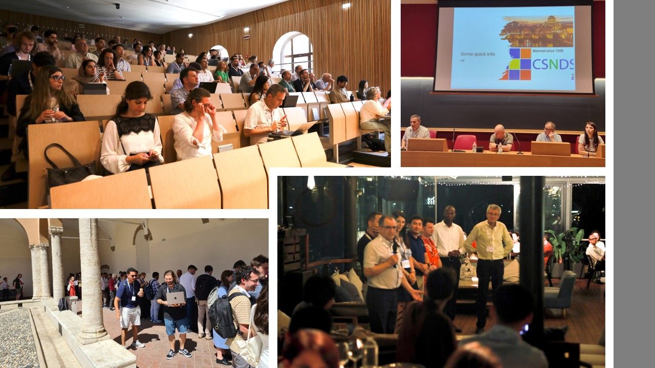 Conference sessions and informal meetups across the network
